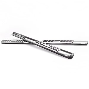 Toyota RAV4 Side Steps - Omac - S.Steel Oval - Grey - '19-'24